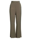 Soallure Woman Pants Military Green Size 8 Viscose, Polyester