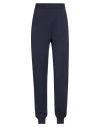 Soallure Woman Pants Navy Size S Viscose, Pbt - Polybutylene Terephthalate In Navy Blue