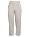 Soallure Woman Pants Taupe Size 10 Polyester, Viscose, Elastane