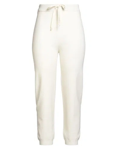 Soallure Woman Pants White Size S Viscose, Polyester
