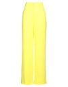 Soallure Woman Pants Yellow Size 8 Polyester