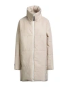 Soallure Woman Puffer Off White Size 8 Polyester In Neutral