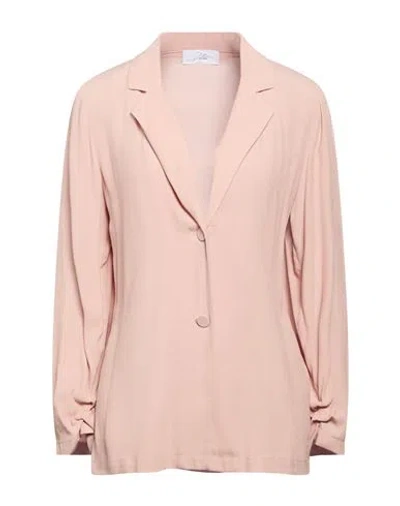 Soallure Woman Shirt Light Pink Size 4 Viscose