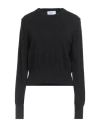 Soallure Woman Sweater Black Size S Acrylic, Alpaca Wool, Polyamide, Polyester In Black