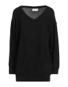 Soallure Woman Sweater Black Size S Polyamide, Wool, Viscose, Cashmere In Black