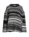 Soallure Woman Sweater Grey Size S Acrylic, Wool, Polyester, Alpaca Wool