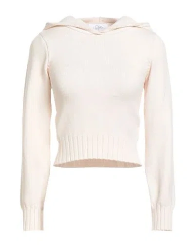 Soallure Woman Sweater Ivory Size S Viscose, Polyester, Polyamide