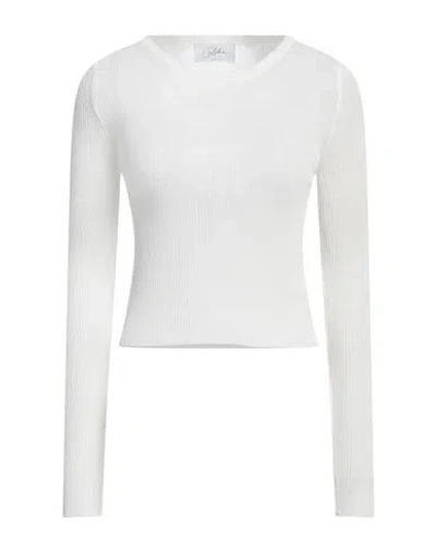 Soallure Woman Sweater White Size S Viscose, Polyamide
