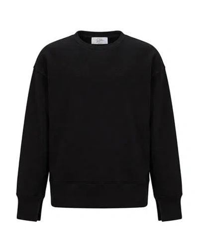 Soallure Woman Sweatshirt Black Size M Cotton, Polyester
