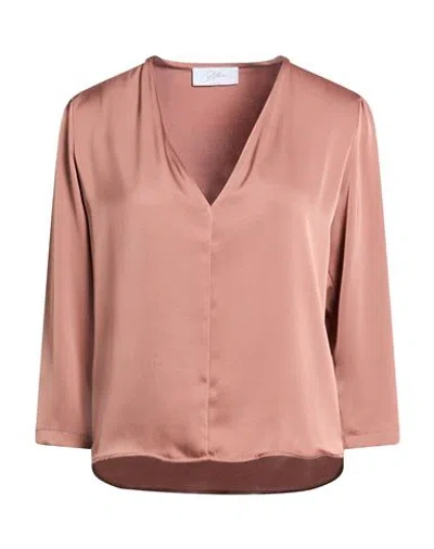 Soallure Woman Top Antique Rose Size 4 Polyester In Multi