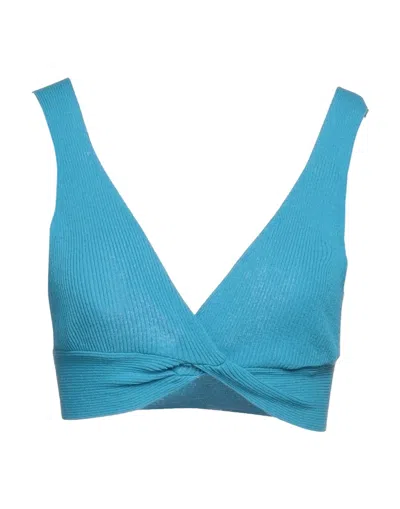 Soallure Tops In Blue