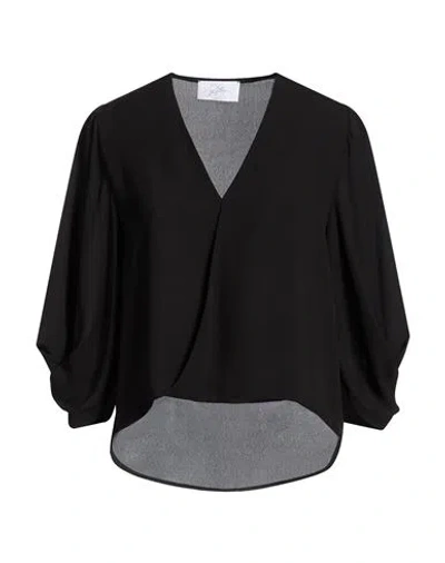 Soallure Woman Top Black Size 10 Polyester