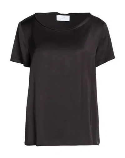 Soallure Woman Top Black Size 6 Viscose
