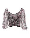 Soallure Blouses In Black