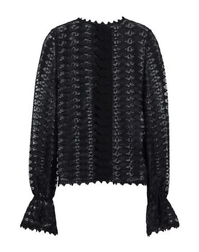 Soallure Woman Top Black Size S Polyamide, Elastane