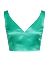 Soallure Tops In Green