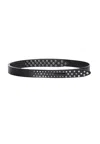 Soallure Women's Belt  With Studs In Black