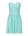 Soani Short Dresses In Green