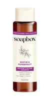 Soapbox Biotin & Superfruit Volumizing Shampoo - 16 In Brown
