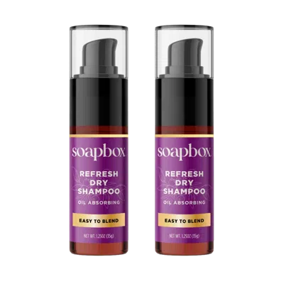 Soapbox Refresh Oil-absorbing Dry Shampoo Duo