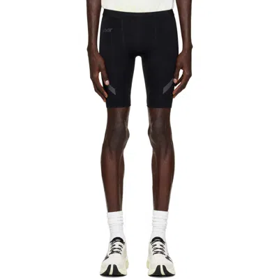 Soar Black Half Tights Running Shorts
