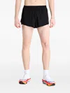 Soar Split Shorts In Black