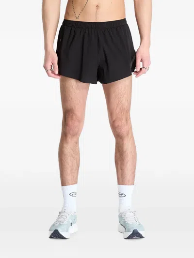 Soar Split Shorts In Black