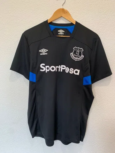 Pre-owned Soccer Jersey X Umbro Everton Training Soccer Jersey In Blue