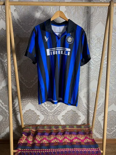Pre-owned Soccer Jersey X Vintage Inter Milan Sneijder 10 Soccer Jersey Y2k Very In Blue