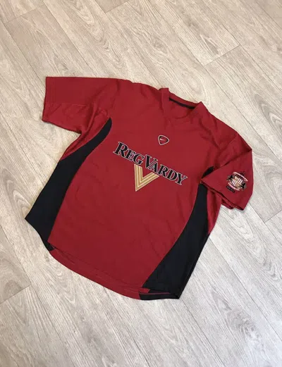 Pre-owned Soccer Jersey X Vintage Nike Sunderland Training Jersey In Red