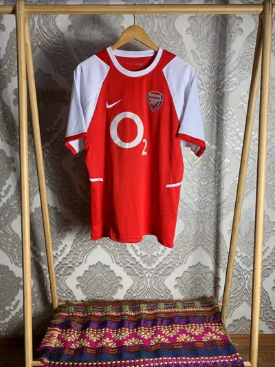 Pre-owned Soccer Jersey X Vintage Very Fc Arsenal London Soccer Jersey Retro Henry Y2k 90 In Red