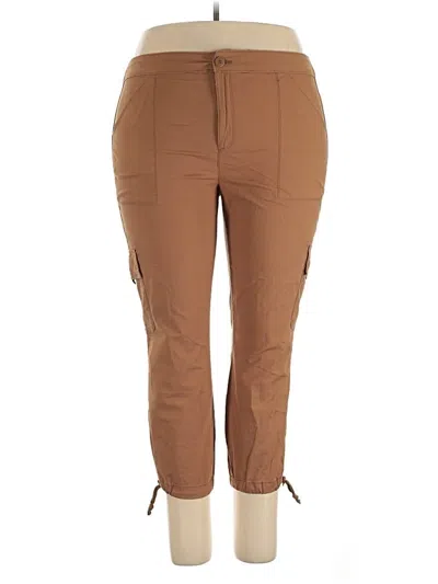 Pre-owned Social Standard By Sanctuary Cargo Pants In Brown