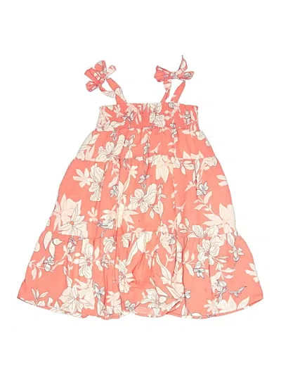Pre-owned Social Standard By Sanctuary Kids' Dress In Orange