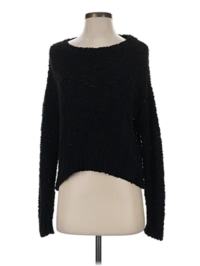 Pre-owned Social Standard By Sanctuary Pullover Sweater In Black