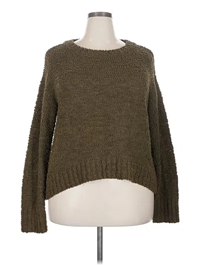 Pre-owned Social Standard By Sanctuary Pullover Sweater In Brown