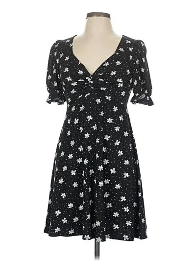 Pre-owned Socialite Casual Dress In Black