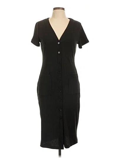 Pre-owned Socialite Casual Dress In Black