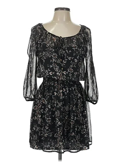 Pre-owned Socialite Casual Dress In Black