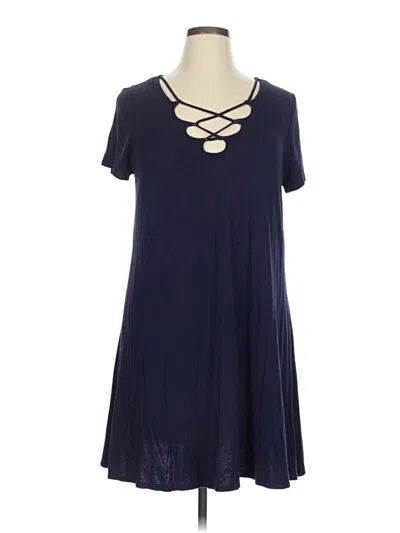 Pre-owned Socialite Casual Dress In Blue