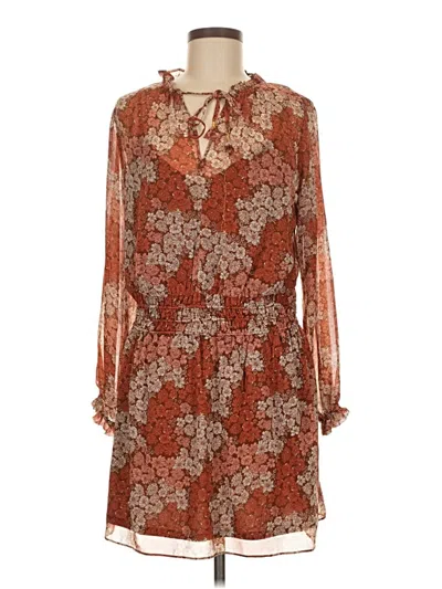 Socialite Casual Dress In Brown