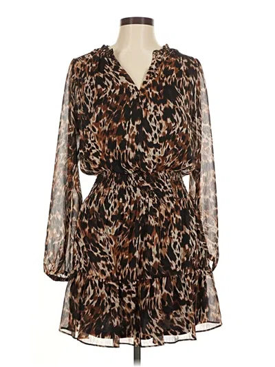 Pre-owned Socialite Casual Dress In Brown