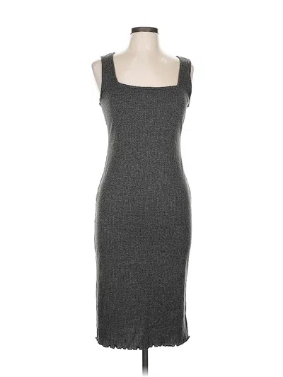 Pre-owned Socialite Casual Dress In Gray