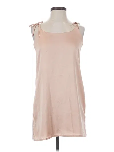 Pre-owned Socialite Casual Dress In Tan
