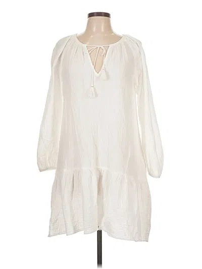 Pre-owned Socialite Casual Dress In White