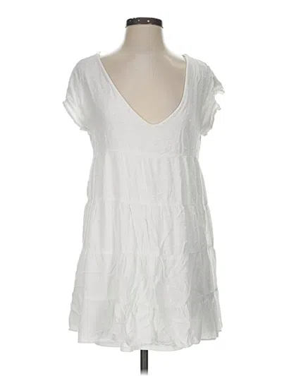 Pre-owned Socialite Casual Dress In White
