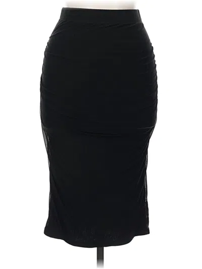 Pre-owned Socialite Casual Skirt In Black