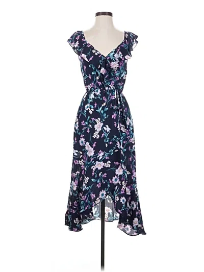 Socialite Cocktail Dress In Blue