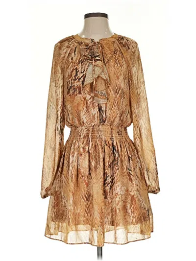 Pre-owned Socialite Cocktail Dress In Brown