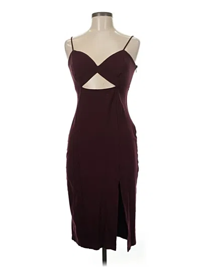 Pre-owned Socialite Cocktail Dress In Burgundy