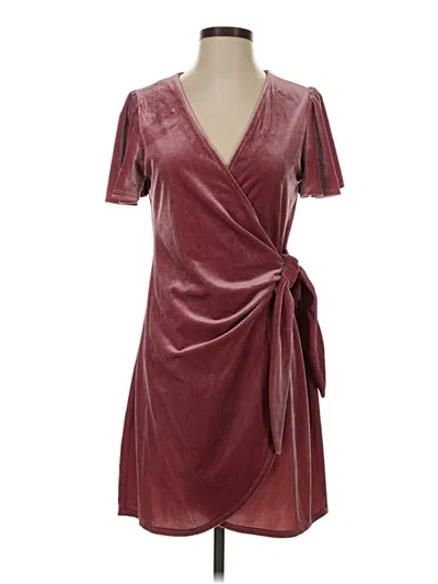 Pre-owned Socialite Cocktail Dress In Burgundy